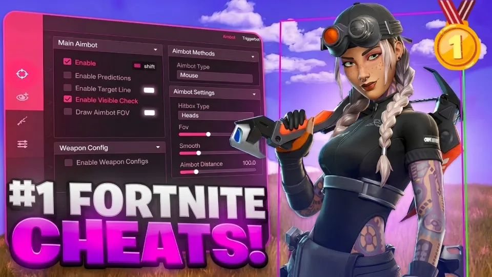 Fortnite Cheat - I Used The Best Fortnite Cheats in Competitive... Shocking Results!